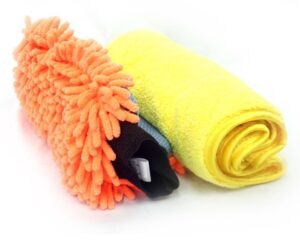 Shield Microfibre Cloth & Wash Mitt Combo-0