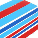 Red & Blue Vinyl Sticker Striping Kit-0