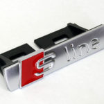 Audi S-Line Grille Badge-0