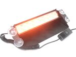 NX LED Amber Orange Dashmount Emergency Strobe Light-0