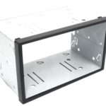 Universal Double Din Fascia Trim Plate with Bracket-0