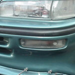 Toytoa E8E9 2Slot Bumper Clear Indicator Lens (right)-0