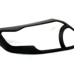 Toyota Fortuner 2012 Matt Black Headlight Covers-0