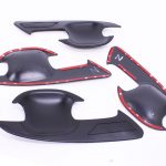 Non OEM Suitable to fit Ford Ranger Matt Black Door Handle Cups (set of 4)