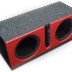 10" Double Subwoofer Enclosure Ported with Vinyl-0