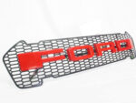 Ford Ranger 2016up Mesh Grill with Red Logo-0