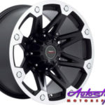 17" A-Line Hazard 6/139 STBKML Alloy Wheels-0