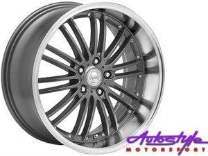 17" A-Line Razor 4/100 GMML Alloy Wheels-0
