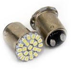 Double Contact 22LED White Bulbs (pair)-0