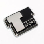 Toyota Sport Black & Chrome Badge-0