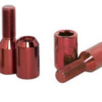 Aline 12x1.5 Tuner Nuts Anodized Red-0