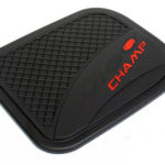 Toyota Hilux 2015 Matt Black Fuel Flap Cover-0