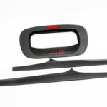 Toyota Hilux 2015 Matt Black Tailgate Handle Covers-0