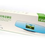 Rearview Mirror with Reverse Camera & Screen DVR Recorder