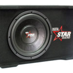 Starsound 12" 4100w Slimline Subwoofer & Compact Enclosure