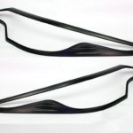 Toyota Fortuner 2016+ Matt Black Headlight Trims-0