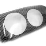 VW Golf Mk3 Carbon Look Headlight Shields-0