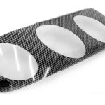 VW Polo 97-02 Carbon Fibre Look Headlight Shields-0