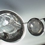 VW Polo 02-05 (4pc set) Carbon Fibre Look Headlight Shields-0