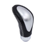 Universal Chrome & Anodized Blue Gearknob