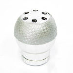 N-Tek Alluminium And Silver Carbon Gearknob-0