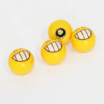Smiley Face Tyre Valve Caps (set)-0