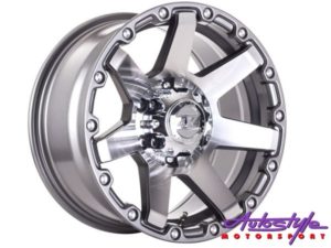 15" A-Line Monsoon 6/139 GMMF Alloy Wheels-0