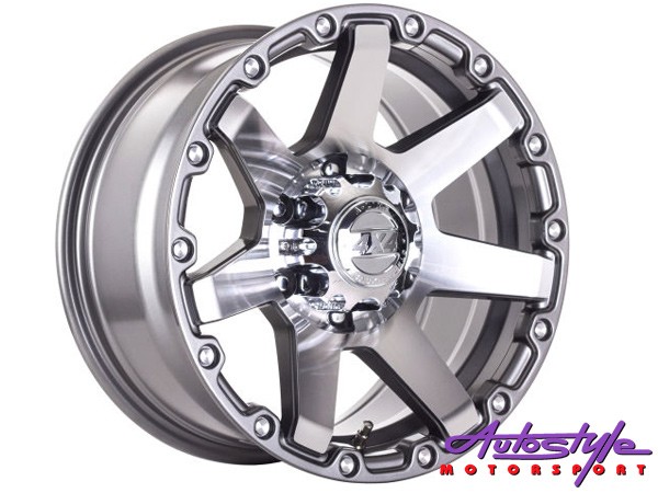 15" A-Line Monsoon 5/114 GMMF Alloy Wheels-0