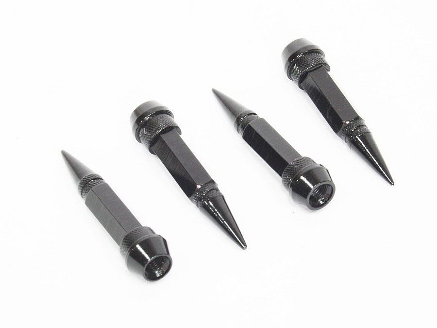 Other Suspension & Steering Rifle Bullet Novelty Valve Caps (asst