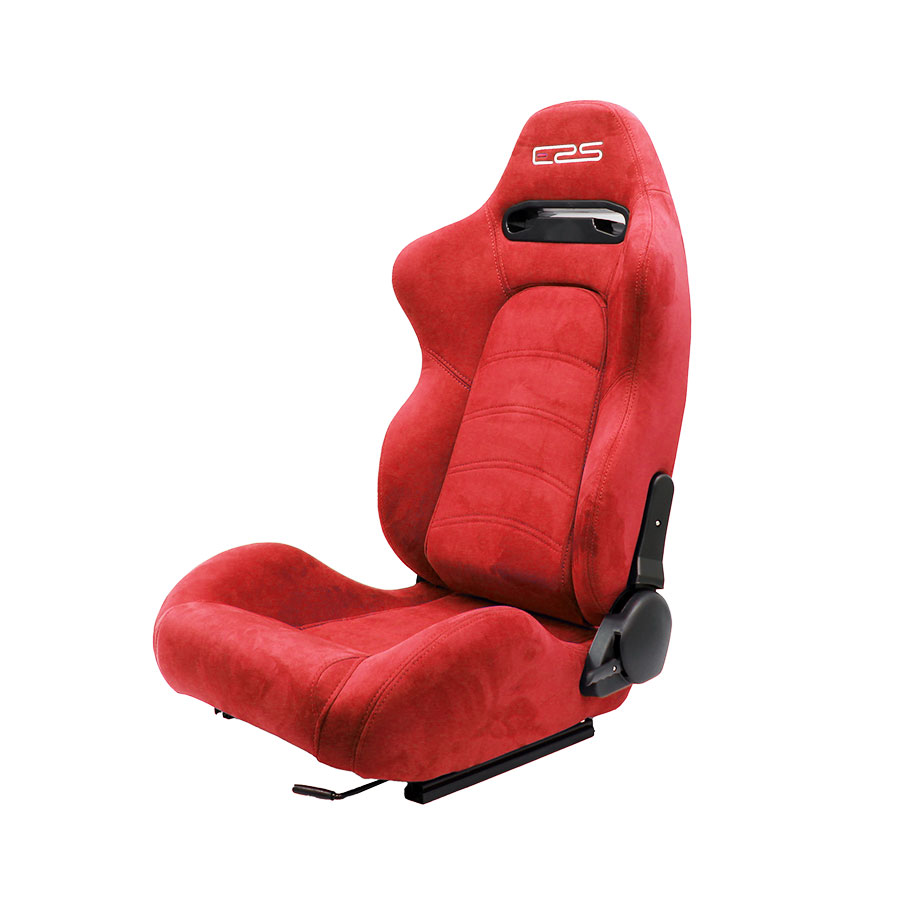 Other Parts & Accessories Evo ERS Red Suede Reclinable Racing Seats