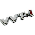 VVTi Chrome Sticker Badge-0