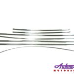 VW Classic Beetle 69-85 7pc Chrome Moulding Kit-0