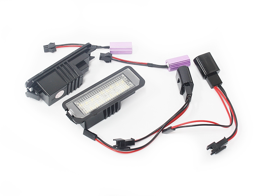 polo number plate light