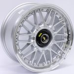 15" Racing Hart Vogue 4/100 & 4/108 Silver Alloy Wheels