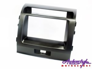 Radio Fascia Trim Plate for Toyota Land Cruiser VX-100 Double Din-0