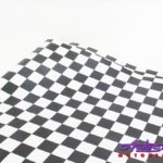 Racing Checkered Design Vinyl Sticker (1.5 x 1m)-0