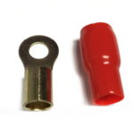 Targa 4gauge Gold Ring Terminal      (sold separately, not in pairs)
