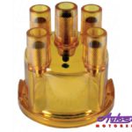 VW Classic Beetle Distributor Cap (yellow)-0