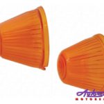 VW Classic Ghia 60-63 Amber Indicator Lens (set)-0