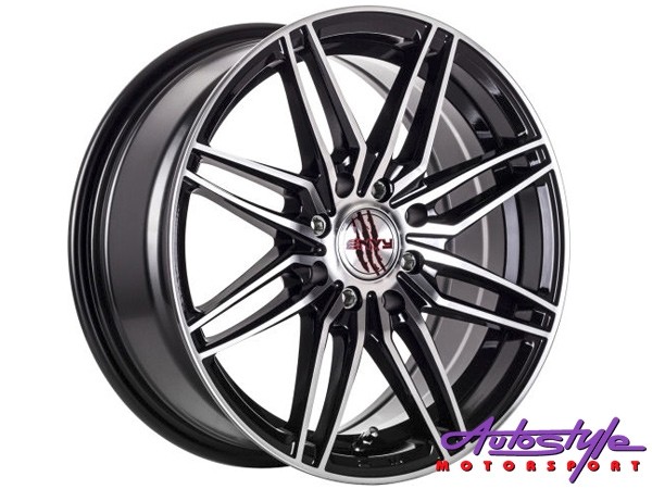 15" A-Line Coral 4/100 & 4/114 BKMF Alloy Wheels-0