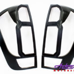 Nissan Navara 2017+ Matt Black Tailight Trim Set-0