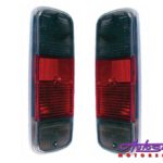 VW Classic Bus 72-79 Smoke/Red Tailights (pair)-0