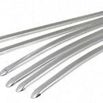 VW Golf Mk1 Waistline 6 Piece Trim Set Aluminium-0