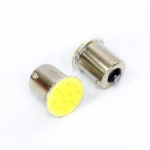 Single Contact COB LED White Bulb (pair)-0