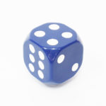 Blue Dice Decorative Gear shift knob-0