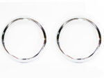 VW Classic Ghia Headlight Trim Set-0
