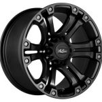 18" A-Line Granite 6/114 Satin Black Alloy Wheels