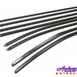 VW Golf Mk1 Waistline 8 Piece Trim Set Black Anodised -0