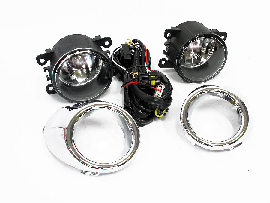 Ford Fiesta 2009-2012 Bumper Foglamps with harness-0 Ford Fiesta 2009-2012 Bumper Foglamps with harness-0