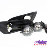 Ford Fiesta 2013+ Bumper Foglamps with Grille & Harness-0